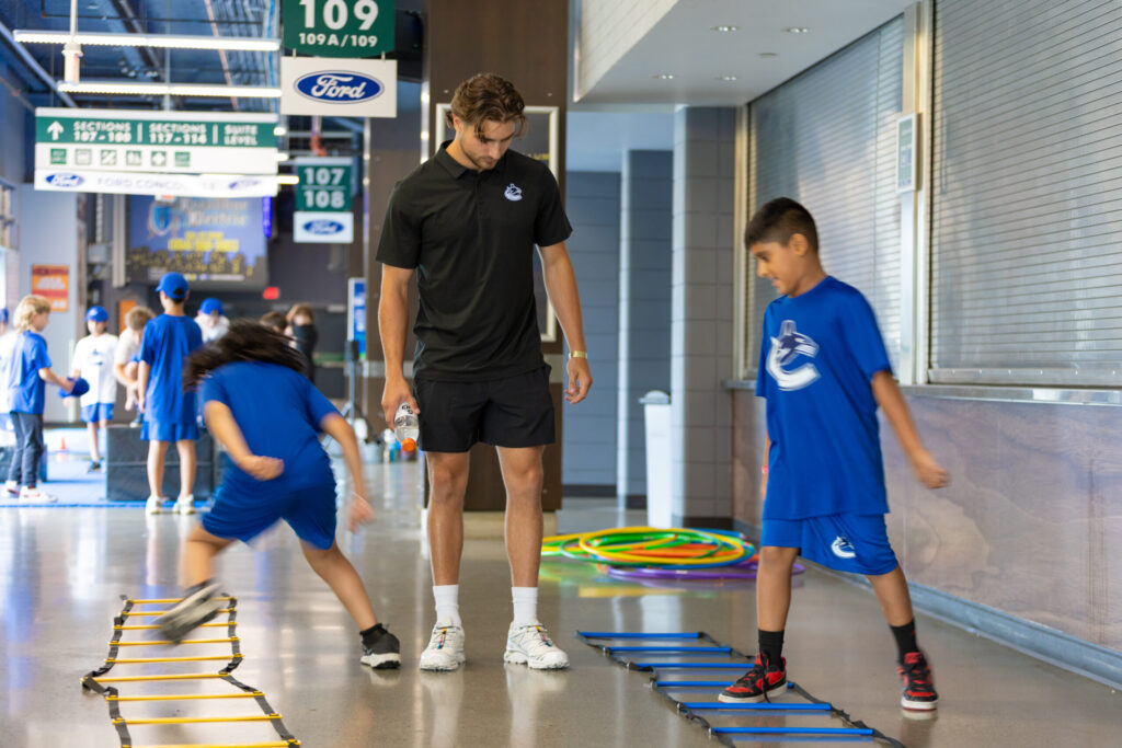Agility ladder training
